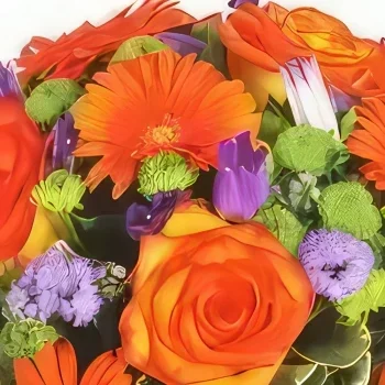 Бордо цветя- Величествен букет цветя Букет/договореност цвете