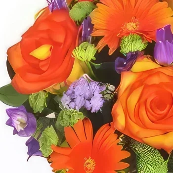 fiorista fiori di bordò- Maestoso mazzo di fiori Bouquet floreale