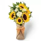 Garhoud flowers  -  Mellow Yellow Flower Bouquet/Arrangement