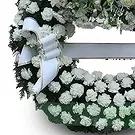 Cala Llonga flowers  -  Quiet Reflection Wreath Flower Bouquet/Arrangement