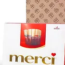 Riga-virágok- Merci csokoládé Virágkötészeti csokor