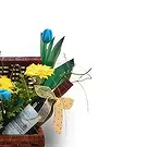 Buangkok flowers  -  Pleasant Basket Flower Bouquet/Arrangement