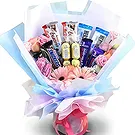Buangkok flowers  -  Sweet Bouquet of Mixed Flowers and Chocolate Flower Bouquet/Arrangement