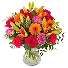 fiorista fiori di Firenze- Mazzo di fiori per l'onomastico Bouquet floreale