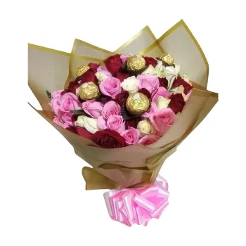 kenya Online Florist - Choco Rose Delight Bukett