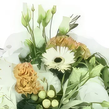 リヨン 花- モンツァカントリーラウンドブーケ 花束/フラワーアレンジメント