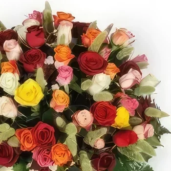 Στρασβούργο λουλούδια- Πένθιμη σύνθεση Florever Μπουκέτο/ρύθμιση λουλουδιών