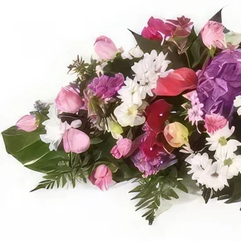 Tarbes cvijeća- Žalosni cvjetni aranžman Sjećanje Cvjetni buket/aranžman