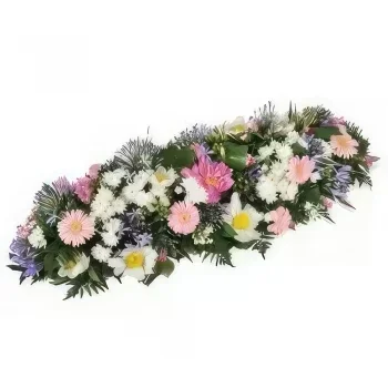 Тарб цветы- Траурные снегоступы L'Aurore Цветочный букет/композиция