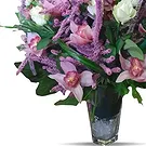 Prokuplje flowers  -  Oriental Purple Orchid Dream Flower Bouquet/Arrangement