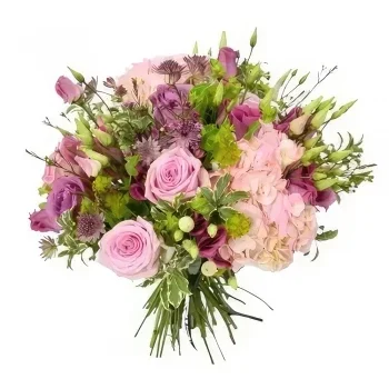 Sheffield blomster- Pink Paradise buket Blomst buket/Arrangement