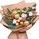 Prokuplje flowers  -  New Year Decorated Bouquet Flower Bouquet/Arrangement