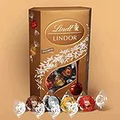 Frankfurt kvety- Nealkoholické Chardonnay a Lindt Pralines Aranžovanie kytice