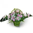 Polen Blumen Florist- BLUMENKORB 07 Bouquet/Blumenschmuck