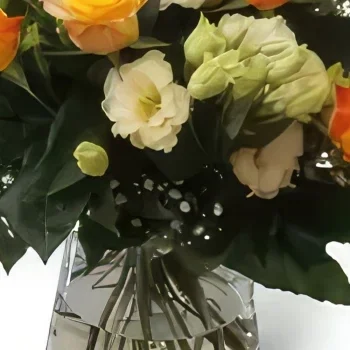 Krakkó-virágok- Kézi csokor Virágkötészeti csokor