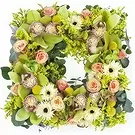 Le François flowers  -  Pan Stitched Flower Square Flower Bouquet/Arrangement