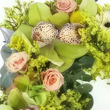 fiorista fiori di bordò- Piazza di fiori cuciti in padella Bouquet floreale