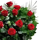 Cala Llonga flowers  -  Love's Crimson Bloom Flower Bouquet/Arrangement
