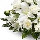 Cala Llonga flowers  -  Pure Peace  Flower Bouquet/Arrangement