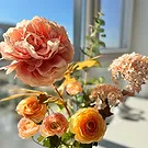 Halta blomster- Varm og koselig bukett Blomsterarrangementer bukett