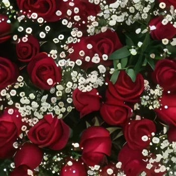 Cascais Blumen Florist- Verzauberte Liebe Bouquet/Blumenschmuck