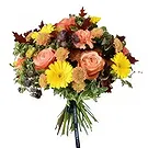 Taunton flowers  -  Orange Bloom Medley Flower Bouquet/Arrangement