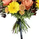 Taunton flowers  -  Orange Bloom Medley Flower Bouquet/Arrangement