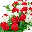 Borec Blumen Florist- Piaphlora-Beileidsstrauß Bouquet/Blumenschmuck