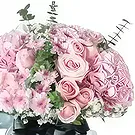 Sitrah blommor- Blandade rosa blommor Bukett/blomsterarrangemang