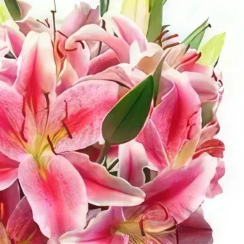 Marbella flori- Destul de roz Buchet/aranjament floral