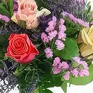 Le Precheur flowers  -  Pink & mauve rustic bouquet Varna Flower Bouquet/Arrangement