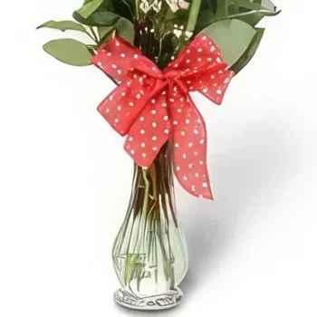 ดอกไม้ บายาโดลิด - บลัชออนสีชมพู Trio ช่อดอกไม้/การจัดวางดอกไม้