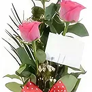 Cala Llonga flowers  -  Pink Blush Trio Flower Bouquet/Arrangement