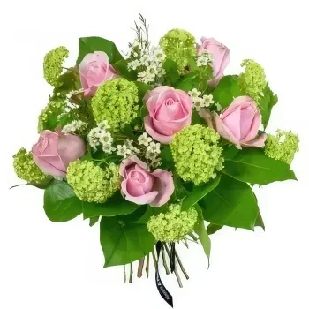 Sheffield květiny- Blushing Elegance Bouqet Kytice/aranžování květin