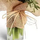 Ghadeer al tair flowers  -  Plan Yellow Flower Bouquet/Arrangement