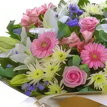 Berlin-virágok- Öröm-kert Virágkötészeti csokor