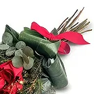 Мачико цветя- Зелено и червено Букет/договореност цвете