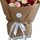 Garhoud flowers  -  Premium Mixed-Color Roses  Flower Bouquet/Arrangement