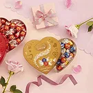 Italy flowers  -  Premium Toscan Red Wine and Lindt Pralines Flower Bouquet/Arrangement