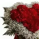 ハナク 花- ハートとダイヤモンド 花束/フラワーアレンジメント