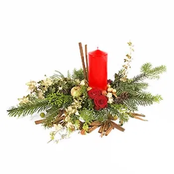 بائع زهور صقلية- محور عيد الميلاد