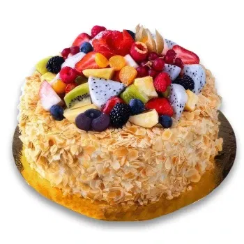 Charlottenberg Online blomsterbutikk - Fruktkake Bukett