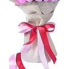 Ad Dilam blomster- 20 røde og rosa roser Blomsterarrangementer bukett