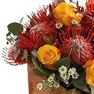Richards Bay flowers  -  Pincushion  Box Flower Bouquet/Arrangement