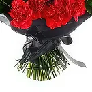 Ajtos Blumen Florist- Respektvolle Hommage an die roten Nelken Bouquet/Blumenschmuck