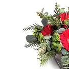 Madeira bunga- Kerajaan Merah Rangkaian bunga karangan bunga