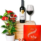 Weiler in den Bergen flowers  -  Red Hearts Flower Bouquet/Arrangement