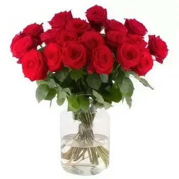 flores de Dusseldorf- Red Phoenix IV Bouquet/arranjo de flor