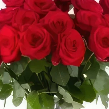 Nurnberg kwiaty- Czerwony Feniks IV Bukiet ikiebana