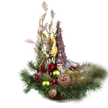 بائع زهور صقلية- محور عيد الميلاد
